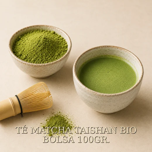 TÉ MATCHA TAISHAN BIO BOLSA 100GR.