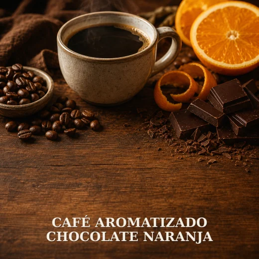 CAFÉ AROMATIZADO CHOCOLATE NARANJA