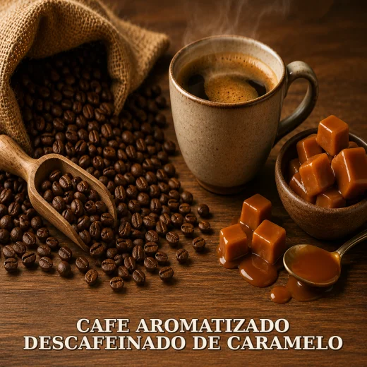 CAFE AROMATIZADO DESCAFEINADO DE CARAMELO