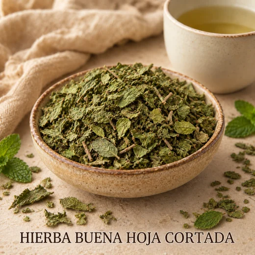 HIERBA BUENA HOJA CORTADA