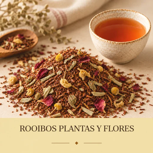 ROOIBOS PLANTAS Y FLORES