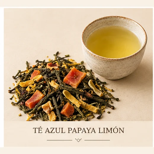 TÉ AZUL PAPAYA LIMÓN