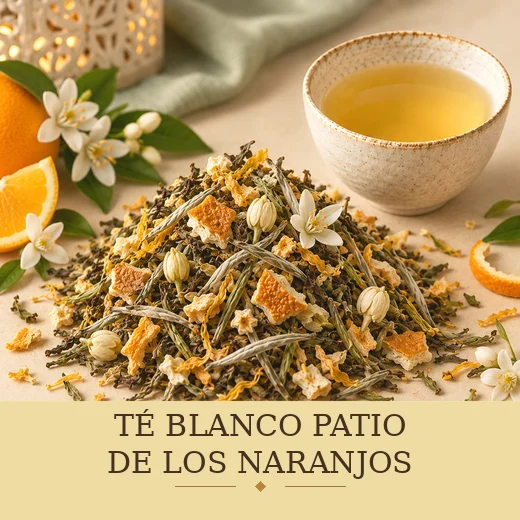 TÉ BLANCO PATIO DE LOS NARANJOS