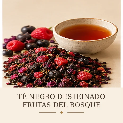 TÉ NEGRO DESTEINADO FRUTAS DEL BOSQUE