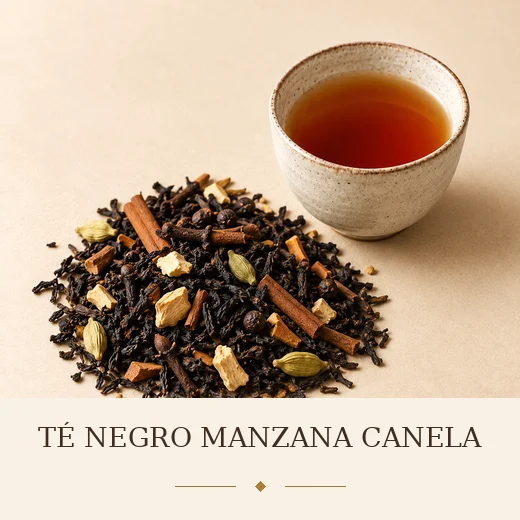 TÉ NEGRO MANZANA CANELA