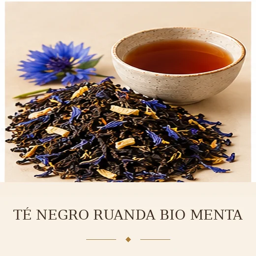 TÉ NEGRO RUANDA BIO MENTA