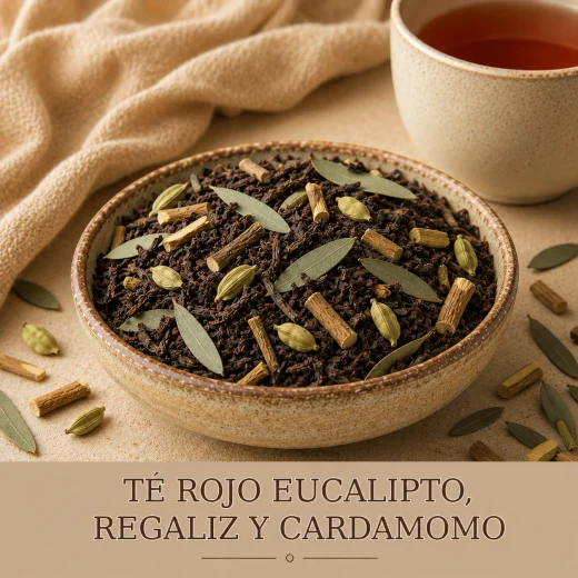 TÉ ROJO EUCALIPTO, REGALIZ Y CARDAMOMO