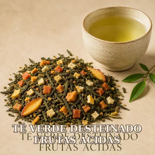 TÉ VERDE DESTEINADO FRUTAS ÁCIDAS