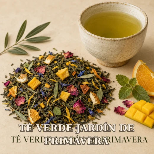 TÉ VERDE JARDÍN DE PRIMAVERA