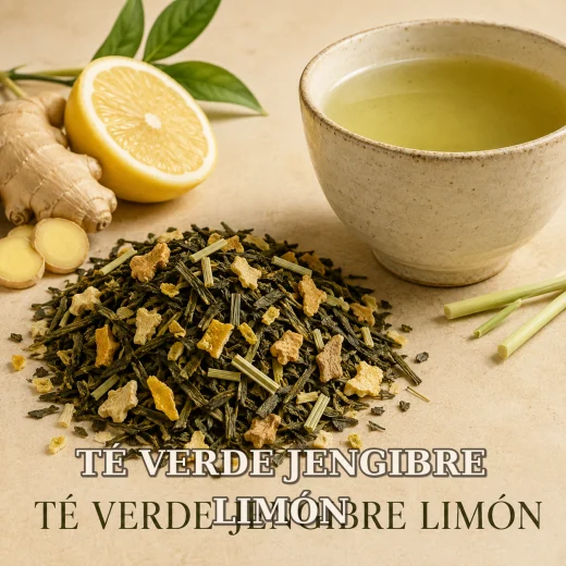 TÉ VERDE JENGIBRE LIMÓN