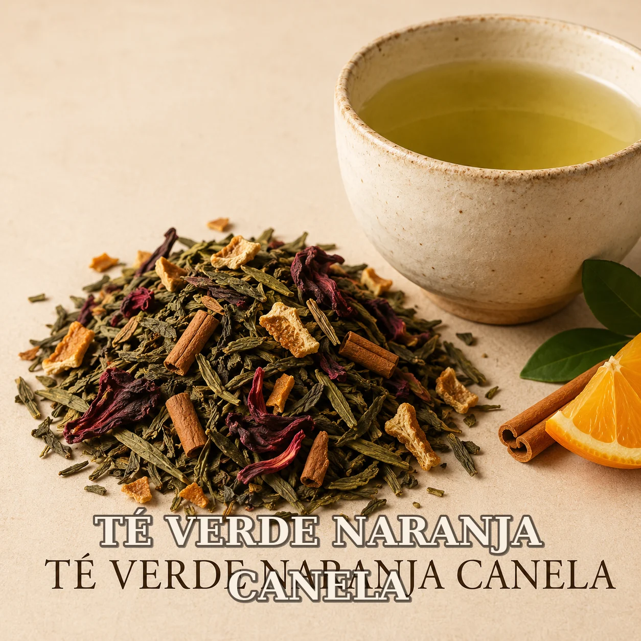 TÉ VERDE NARANJA CANELA